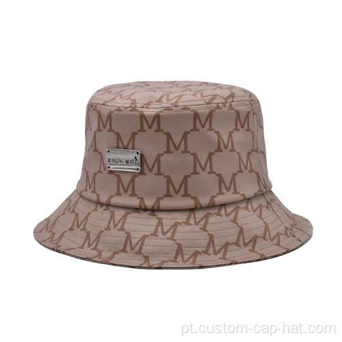 Marca estilo 100% de poliéster Sublimation Bucket Hat